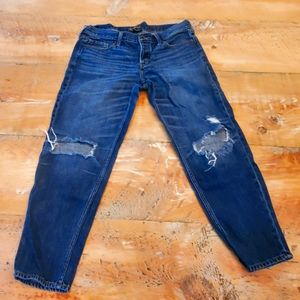 Abercrombie and Fitch Boyfriend Straight Leg- Signature Collection size 10